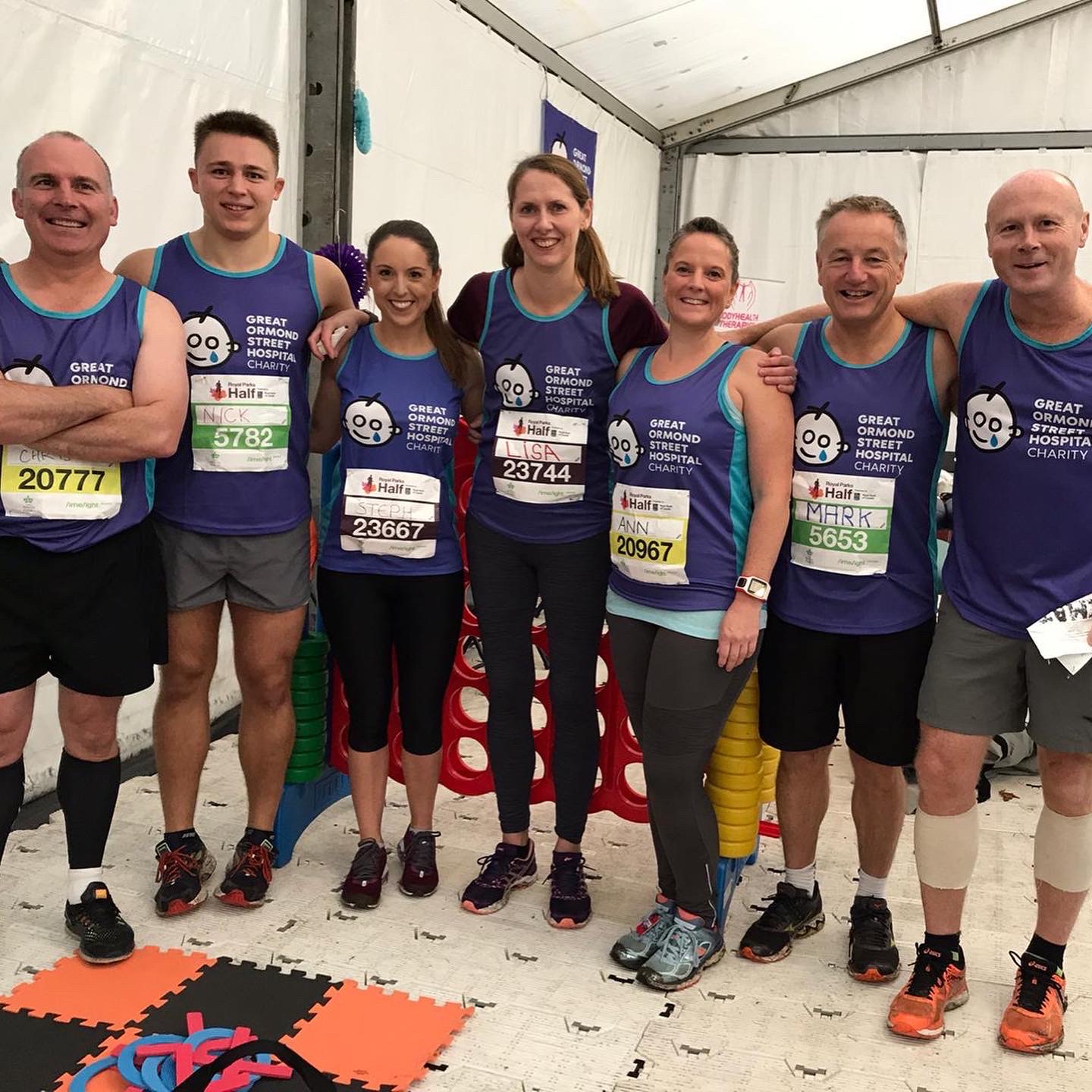 half marathon team